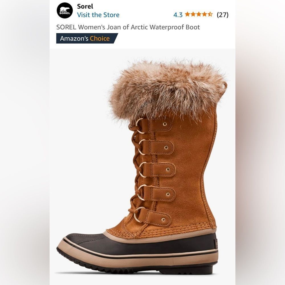 SOREL Women's Joan of Arctic Waterproof Boot